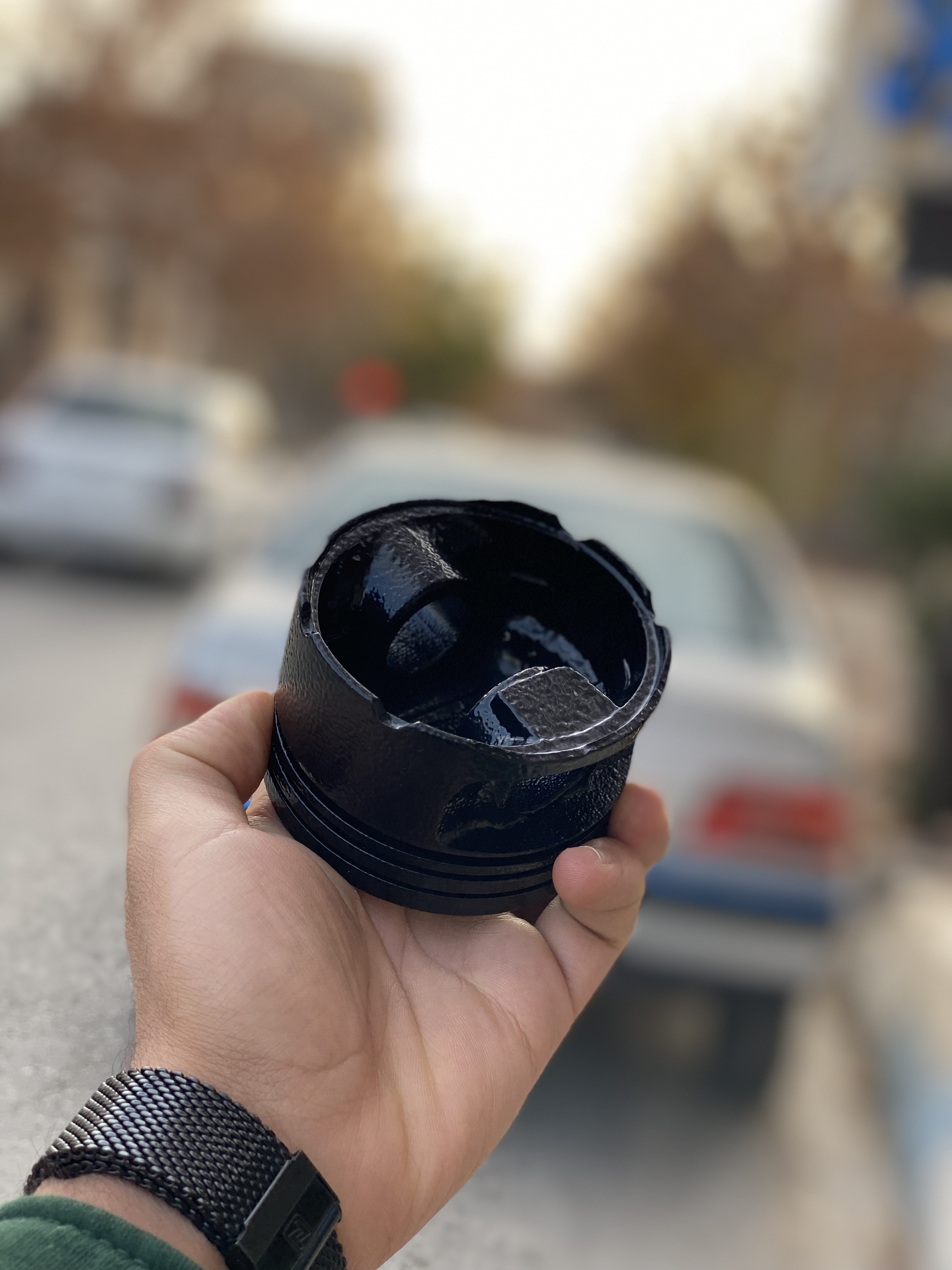 زیر سیگاری طرح پیستون