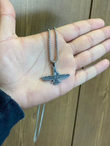 پلاک و زنجیر فروهر